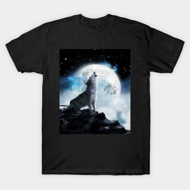 Space wolf t shirt deals